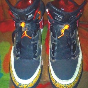 NIKE AIR JORDAN SPIZIKE 2007 KINGS COUNTY SIZE 11.5 USED IN GOOD CONDITION